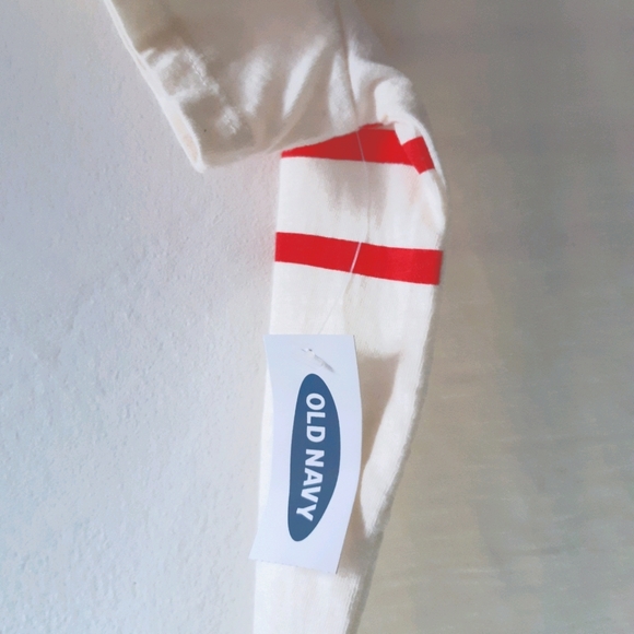 Old Navy T-shirt with Red Stripes - Picture 3 of 5